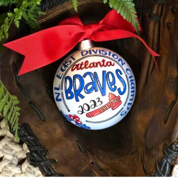 Braves Ornament